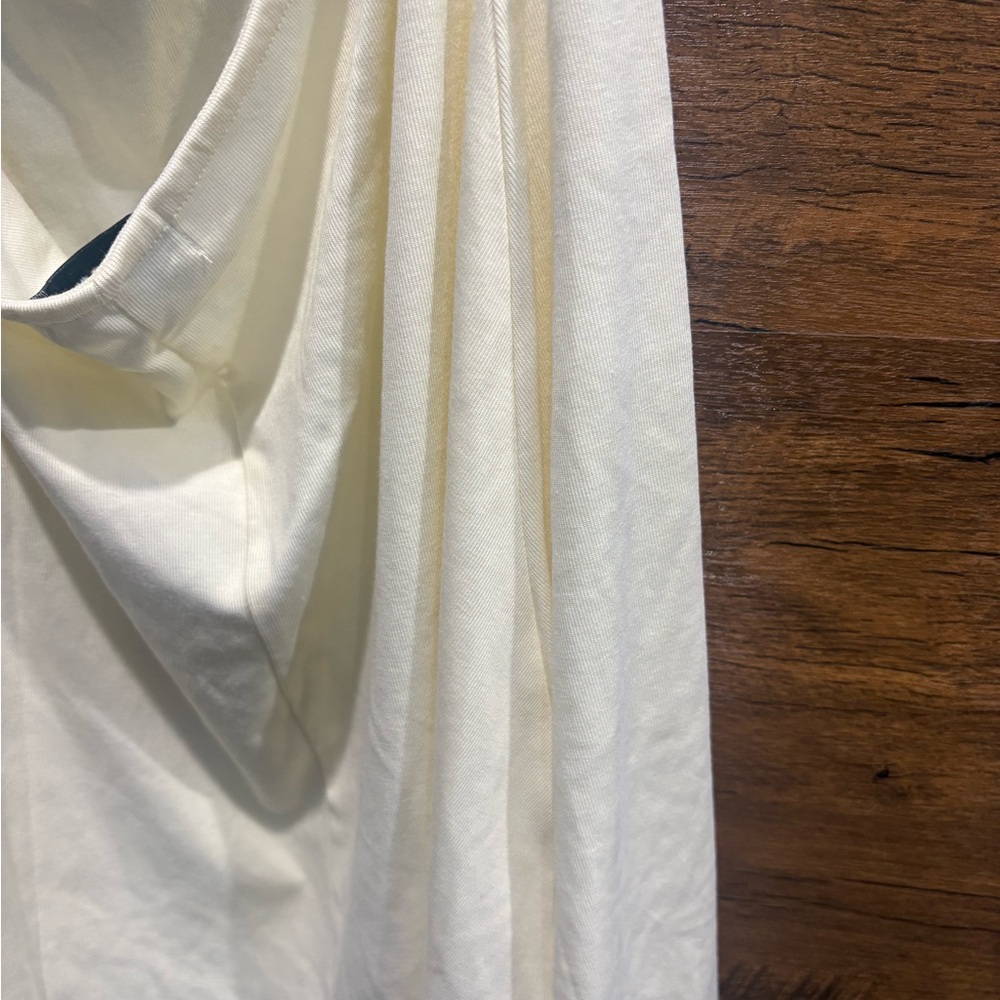WeWoreWhat Halter Cowl Neck Mini Dress in Ivory - Size L - Picture 10 of 10